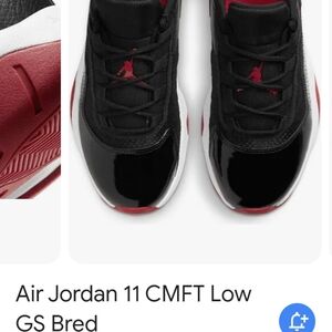 Jordan AJ 11 low comfort